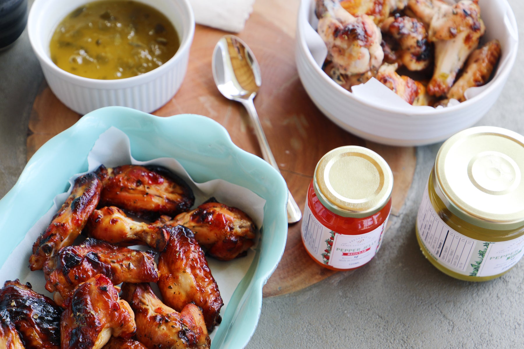 Preserve Company Hot Pepper Jelly Chicken Wings