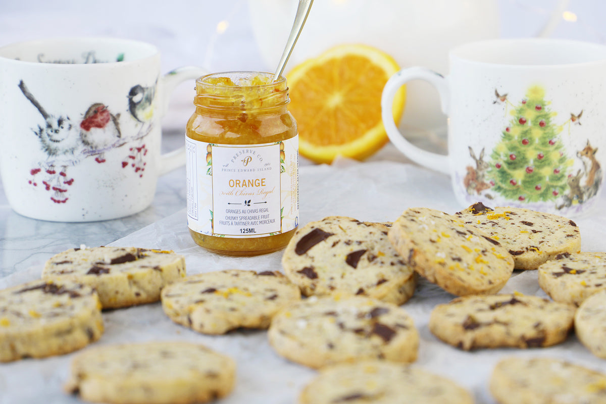 Chocolate Orange Slice and Bake Cookies