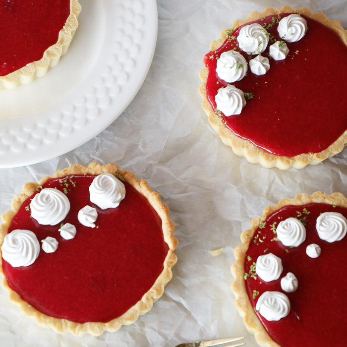Preserve Company Cranberry and Lime Curd Tarts