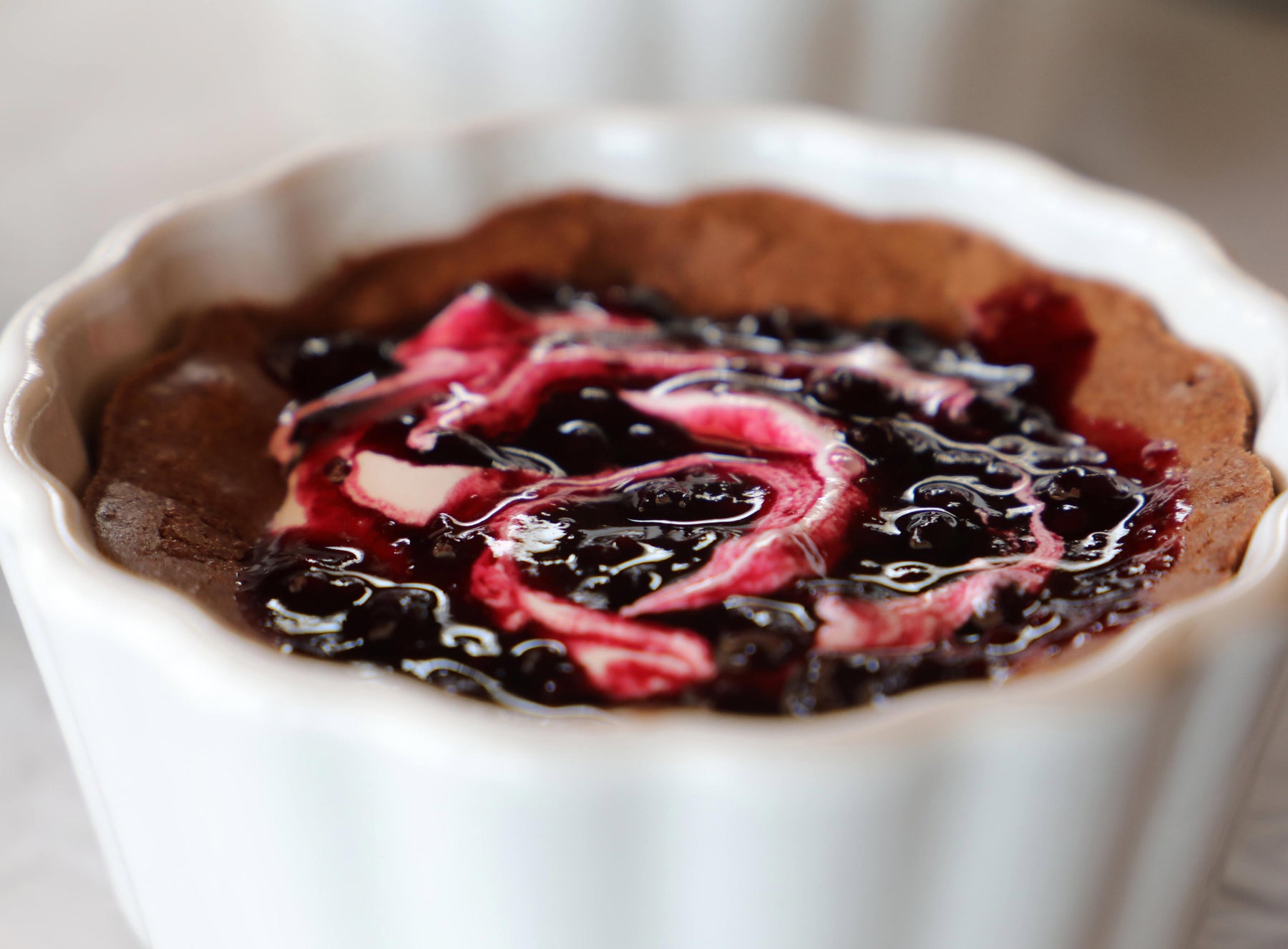 Mini Flourless Chocolate Cakes