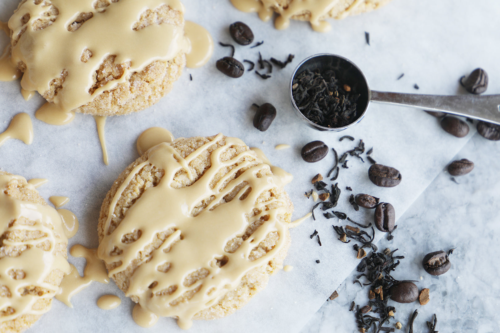 Chai Spice Coffee Cookies