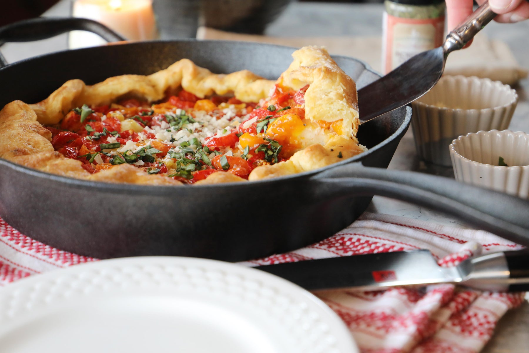 Herbed Tomato Galette