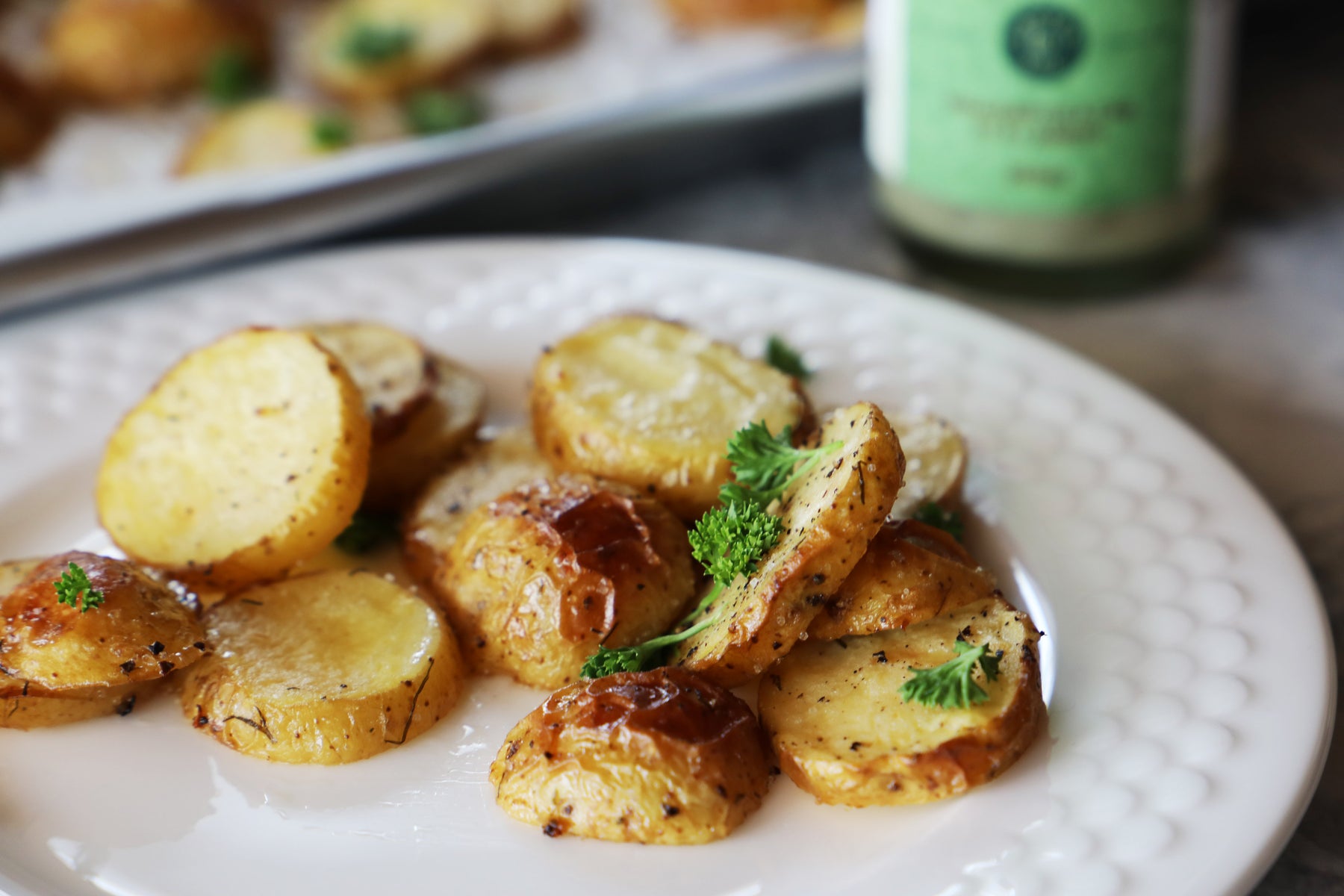 Garlic and Dill Potatoes