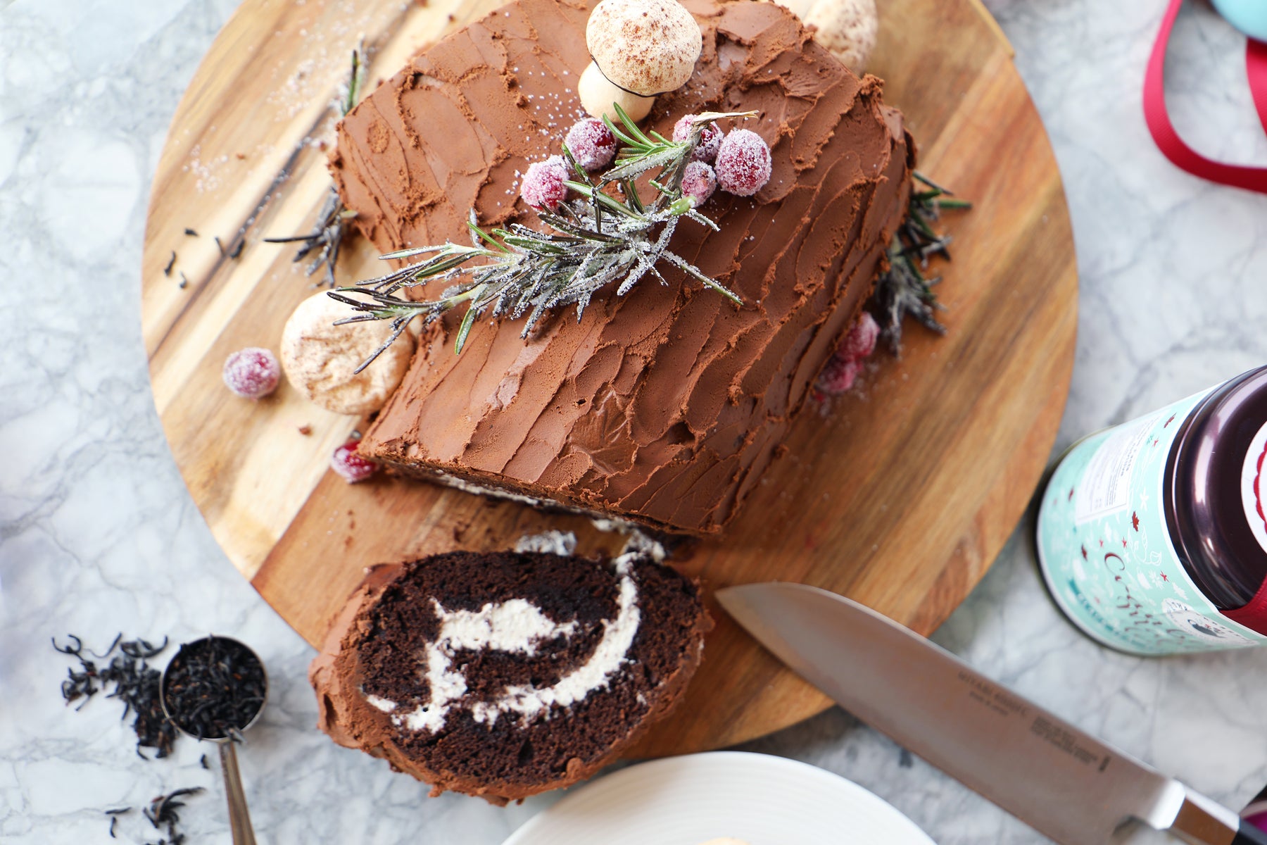 Preserve Company Chocolate Yule Log