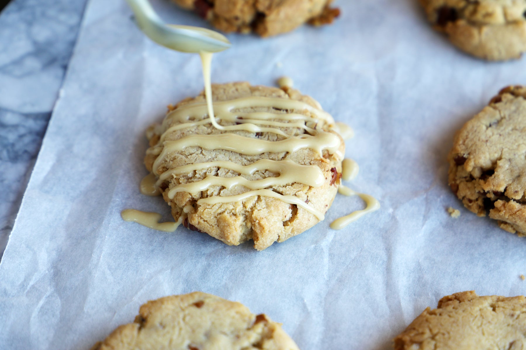 Maple Pecan Brown Butter Cookies