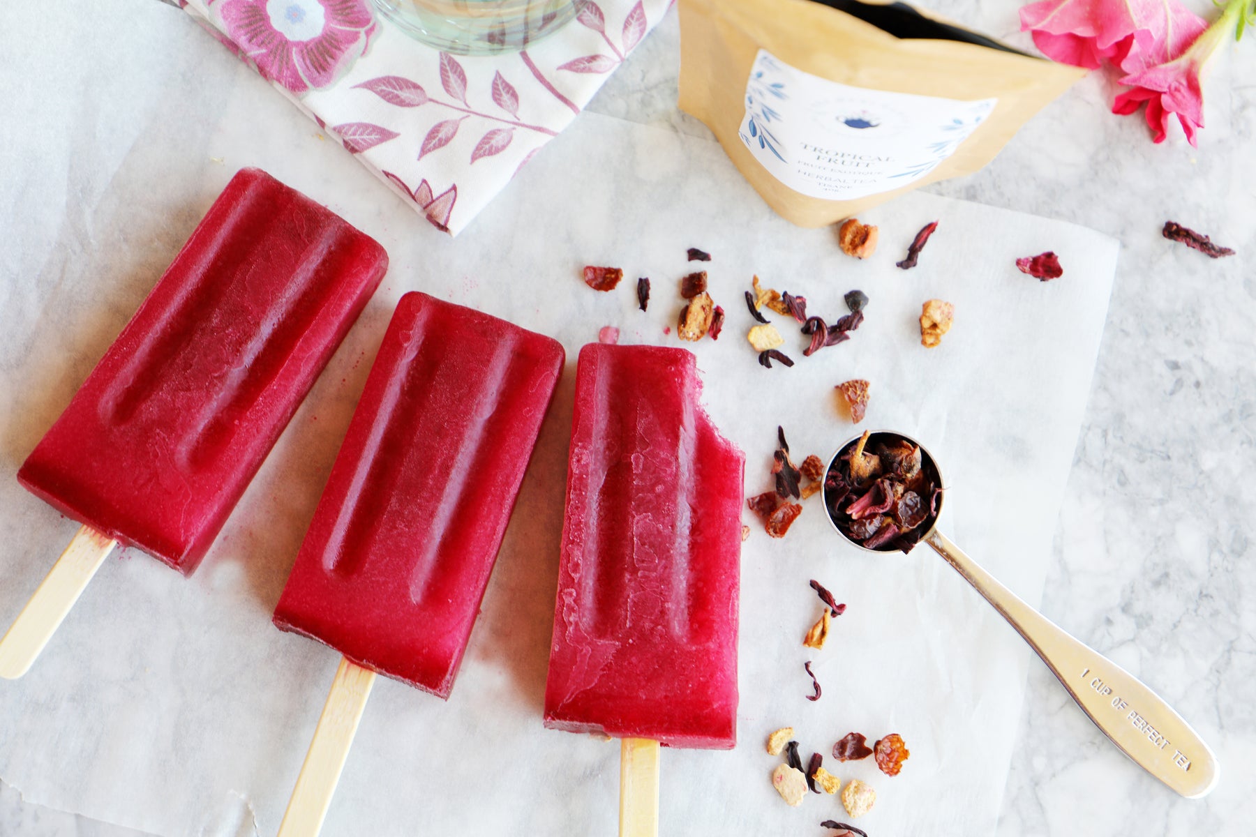 Tropical Fruit Popsicles