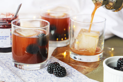 The Preserve Company Blackberry Bramble Earl Grey Cocktail