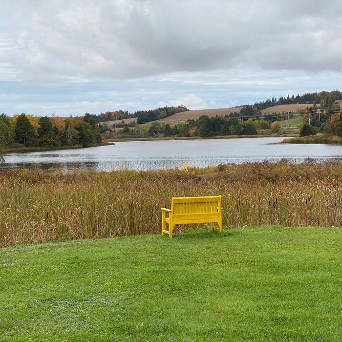 Fall photo of Gardens of Hope on the River Clyde, New Glasgow, Prince Edward Island