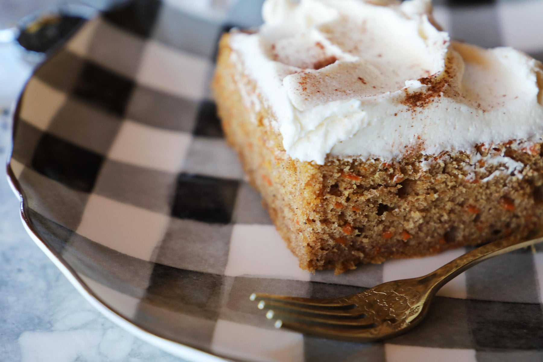 Carrot Sheet Cake with Sweet Honey and Orange simple syrup