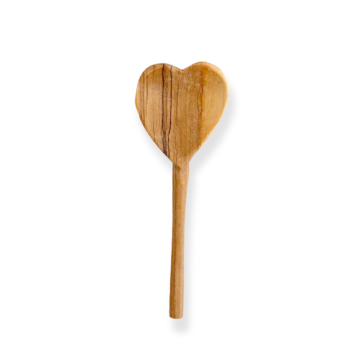 Hand-carved Heart Tea Spoon