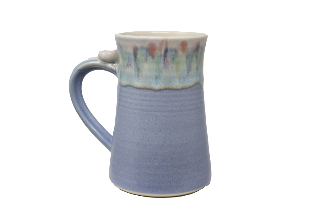 Pottery Mug, Blue Tankard