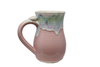 Pottery Mug, Pink Belly