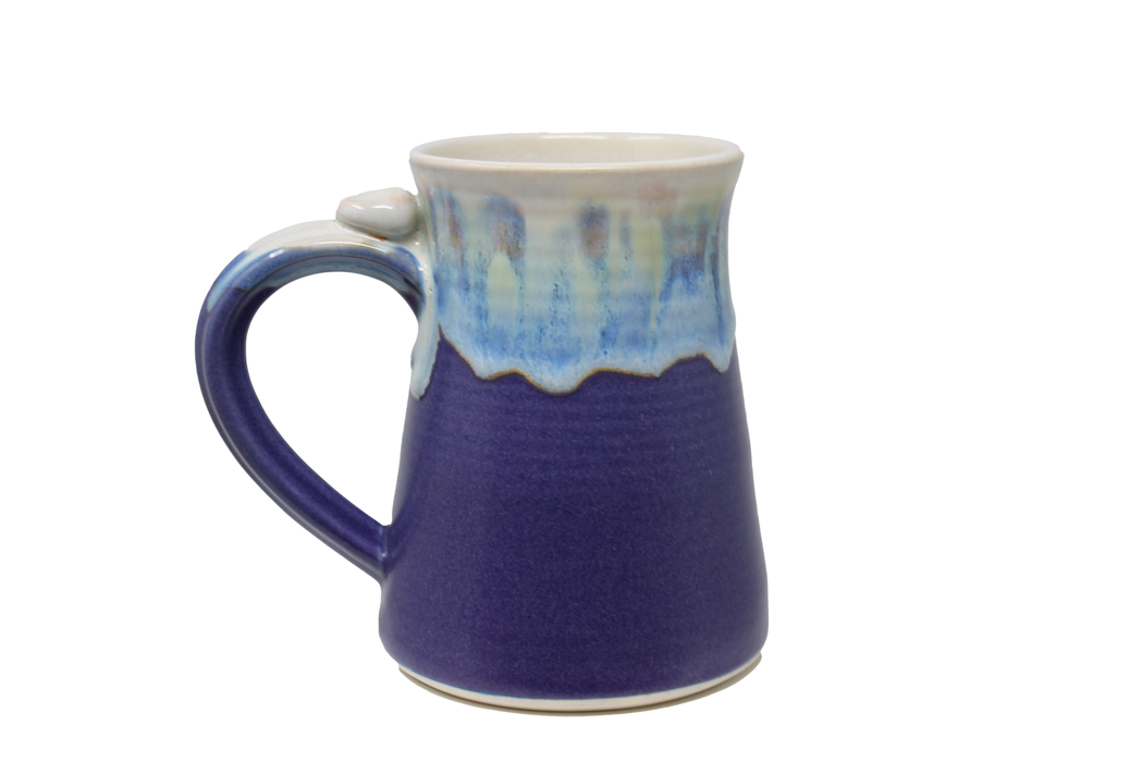 Pottery Mug, Purple Tankard
