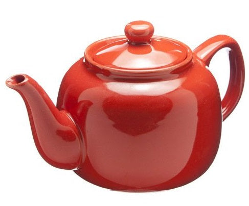 Old Amsterdam 6-Cup Windsor Teapot, Vermillion Red