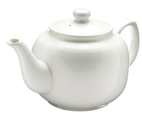 Old Amsterdam 6-Cup Windsor Teapot, White
