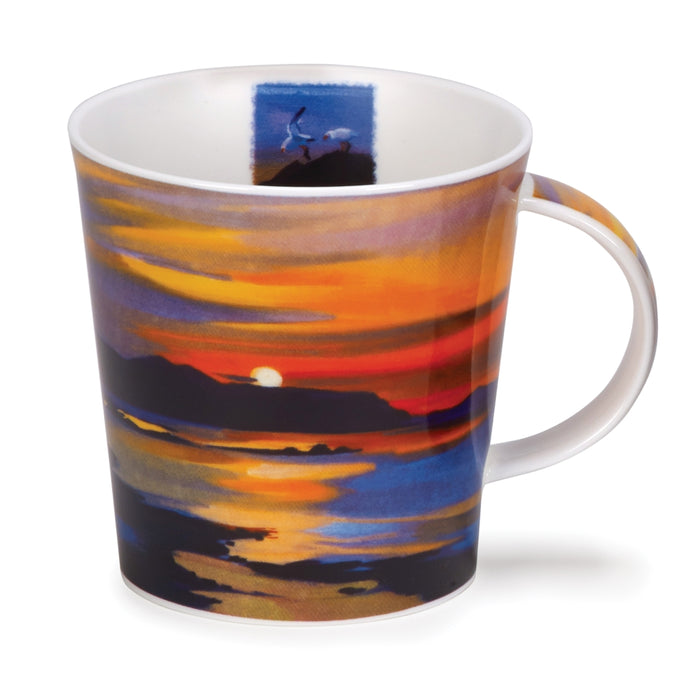 Dunoon Mug, Cairngorm, Red Skies, Sunset 