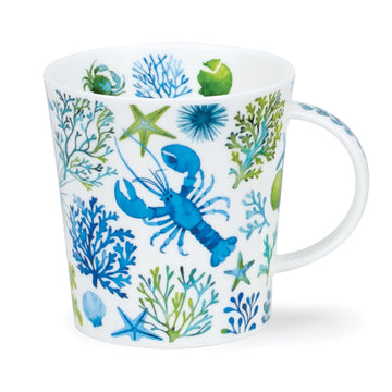 Dunoon Mug, Lomond, Under The Sea, Blue 