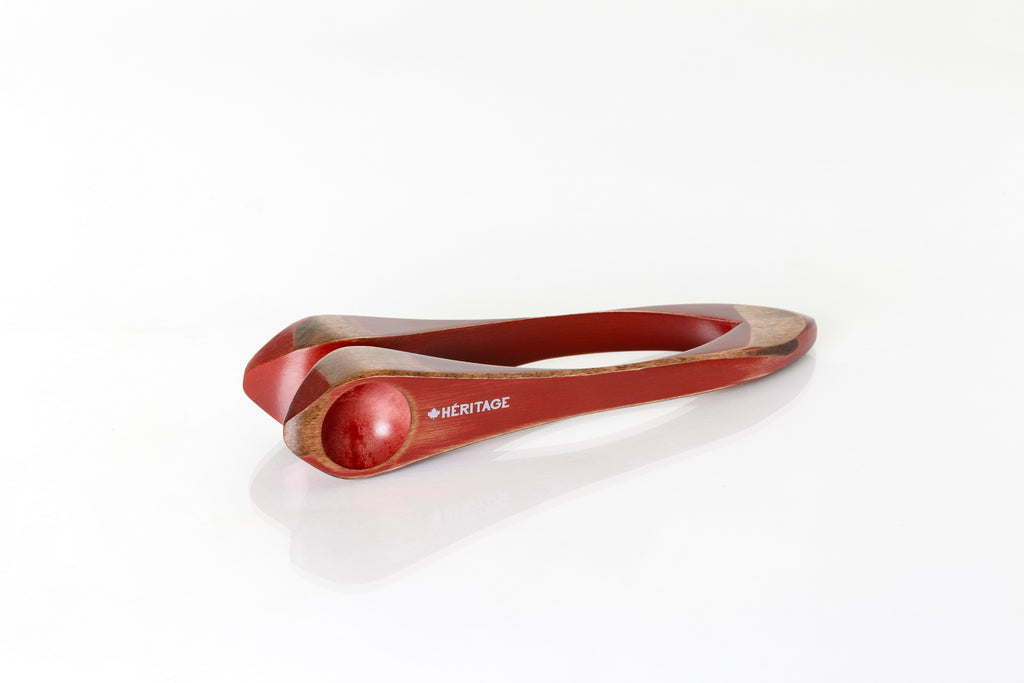 Musical Spoons, Giboulee, Red by Richard Cyr