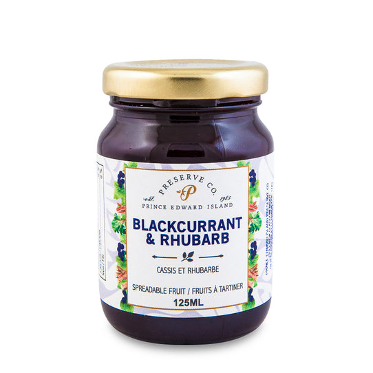 Black Currant Rhubarb Jam