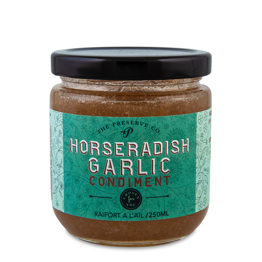 Horseradish Garlic Condiment