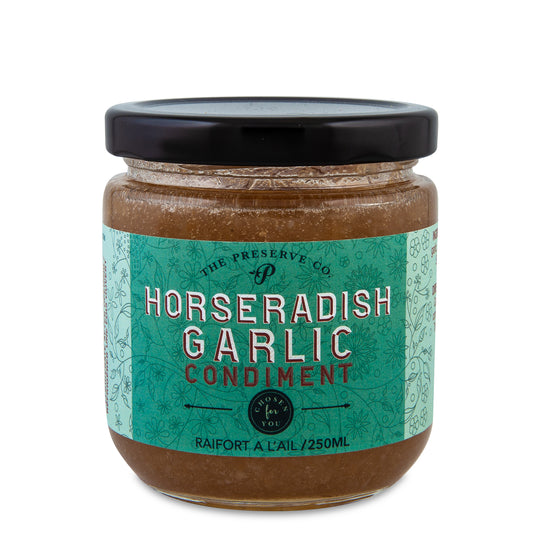 Horseradish Garlic Condiment