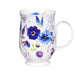 Dunoon Mug, Suffolk, Floral Harmony, Blue 