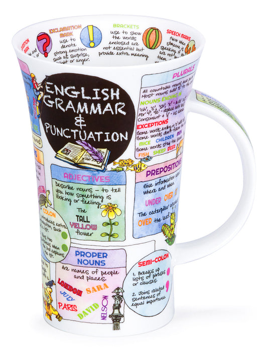 Dunoon Mug, Glencoe, English Grammar 