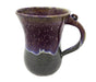 Coffee Bean Purple Pottery Mug by Liza McDonald