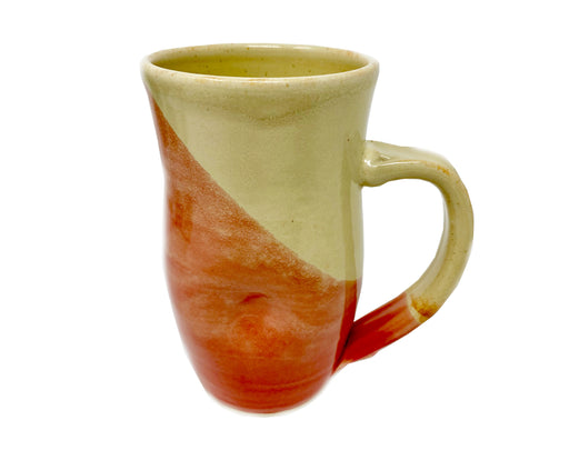 Pottery Mug Sandy Coral with Dimple by Island Stoneware