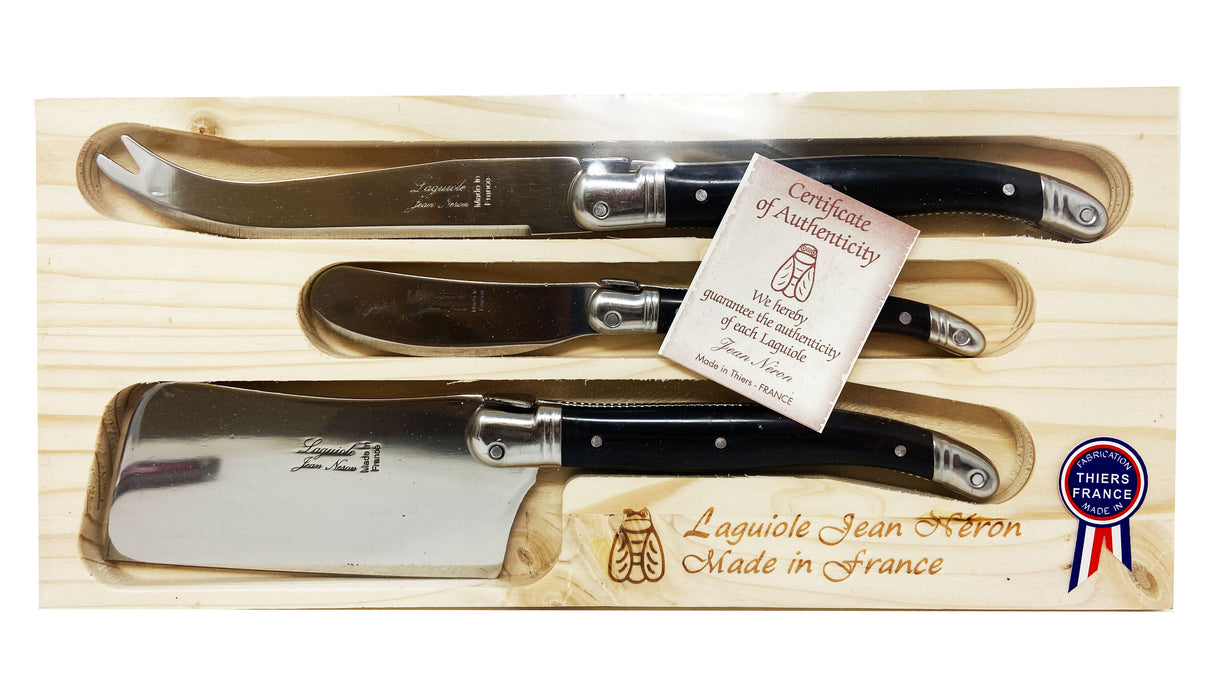 Laguiole 3pc. Cheese Knife Set