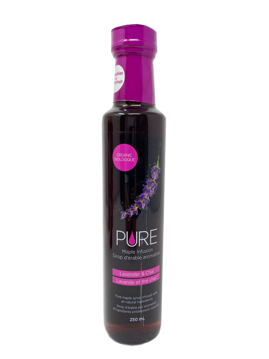 Pure Infused Maple Syrup – Lavender Chai