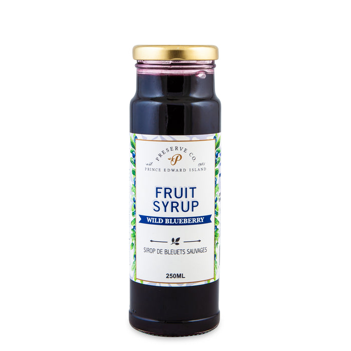 Wild Blueberry Fruit Syrup