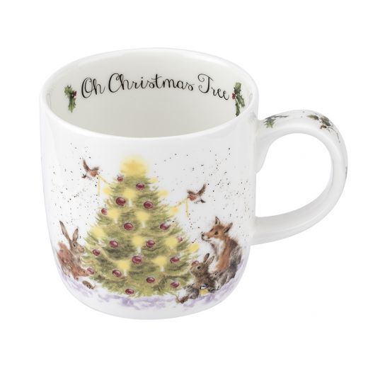 Wrendale Mug, Oh Christmas Tree