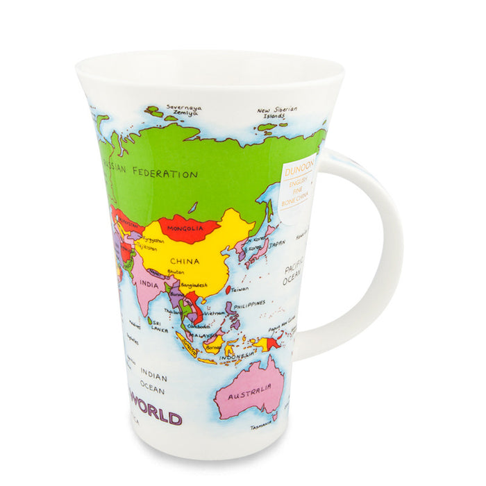 Dunoon Mug, Glencoe, Map of the World 