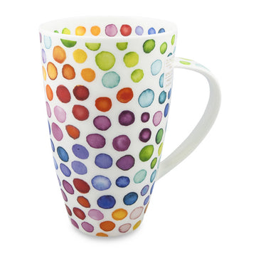 Handcrafted Fine Bone China Dunoon Mug, Henley, Hot Spots