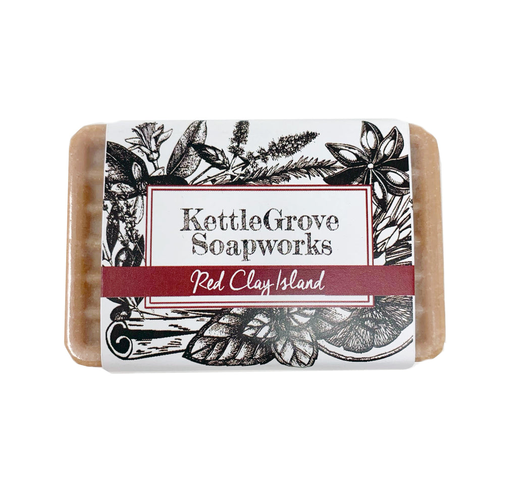 KettleGrove Soapworks Red Clay Island Soap