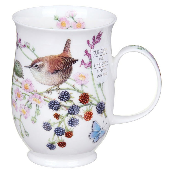 Dunoon Mug, Suffolk, Hedgerow Birds, Wren 