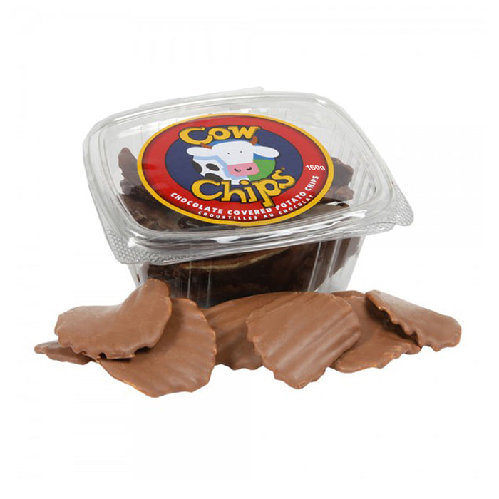 Cows Chocolate Covered Chips 150g