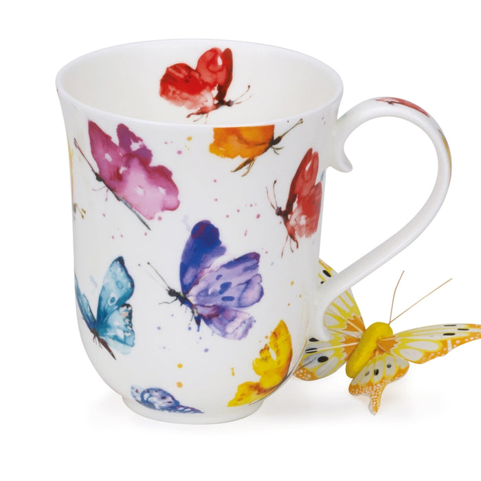 Dunoon Mug, Braemar, Flight of Fancy Butterfly