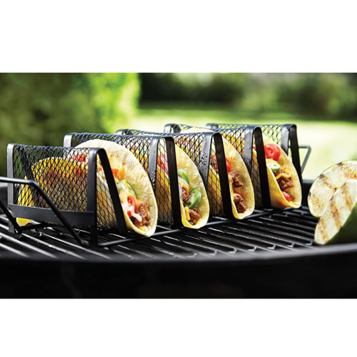 6PCS, Taco Stand, Mexican Crepe Rack, Taco Rack, Rotisserie Rack, Hot Dog  Rack, Color Non-BPA Microwave Safety Stand, Taco Rack, Dishwasher &  Microwave Safe, Kitchen Gadgets, BBQ Accessories