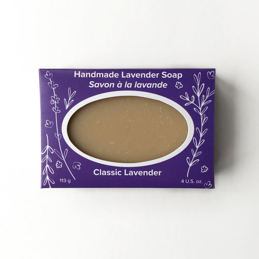 Classic Lavender Soap Bar by Seafoam Lavender