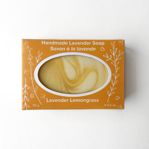 Seafoam Lavender's. Lavender and lemongrass soap