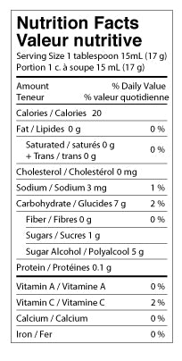 No Sugar Added Wild Blueberry 