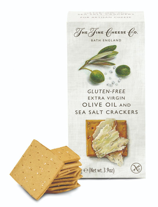 Gluten Free Extra Virgin Olive Oil & Sea Salt Crackers
