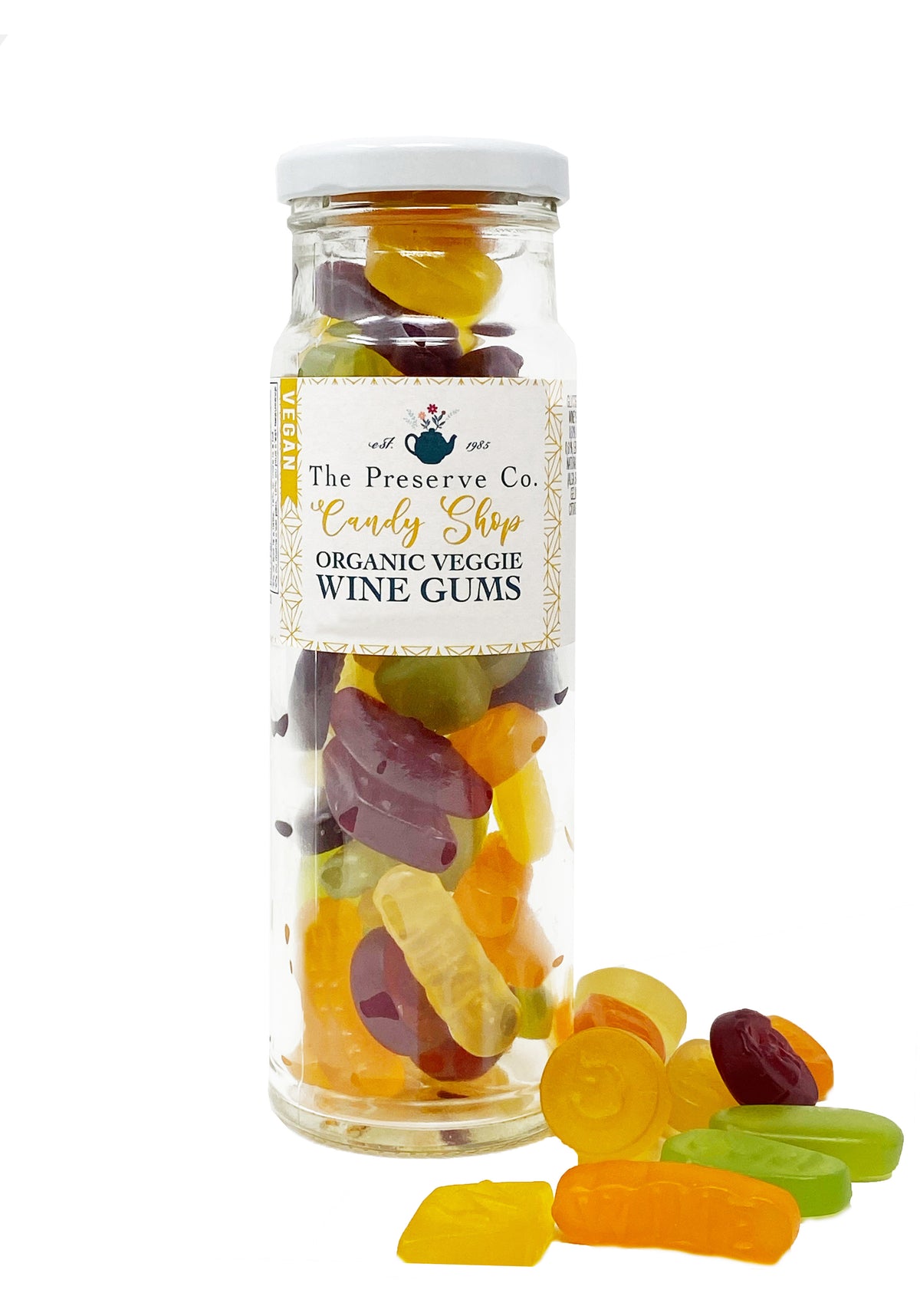 Organic Veggie Wine Gummies, 190g