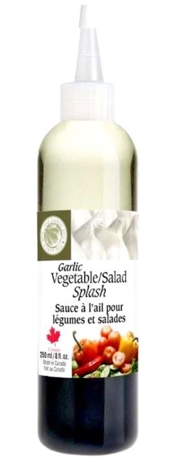 Garlic Vegetable Salad Splash