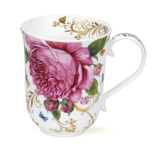 Dunoon Mug, Braemar, Vintage Rose 